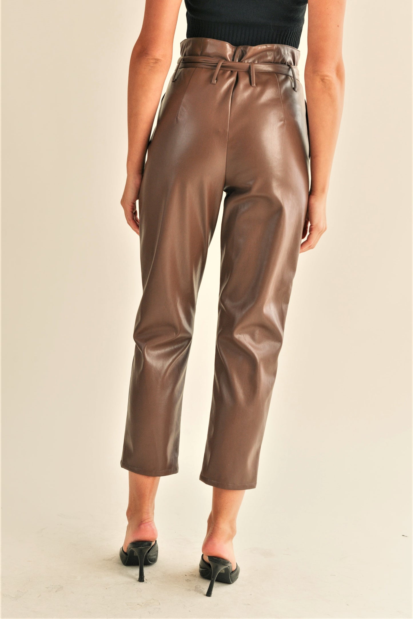 Melani Leather Pants