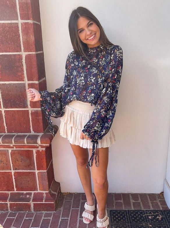 Lora Floral Puff Sleeve Top