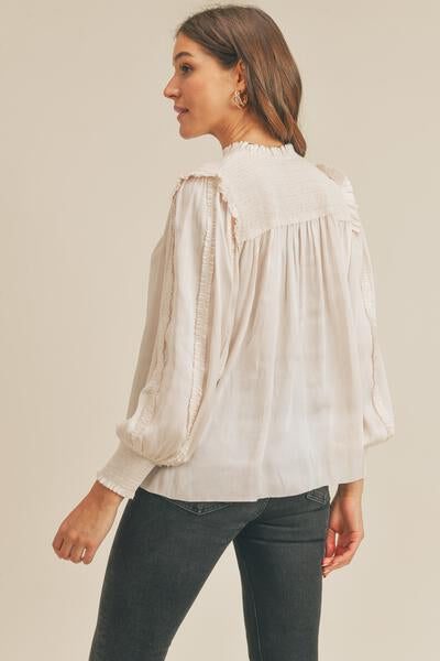 Karissa Ruffle Blouse