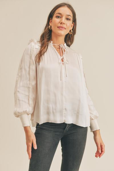 Karissa Ruffle Blouse