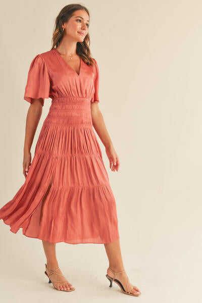 Samantha Satin Maxi