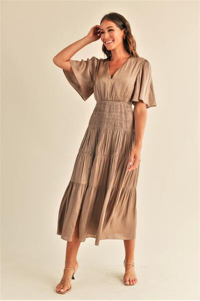 Samantha Satin Maxi