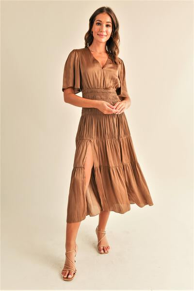 Samantha Satin Maxi