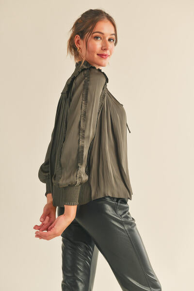 Karissa Ruffle Blouse