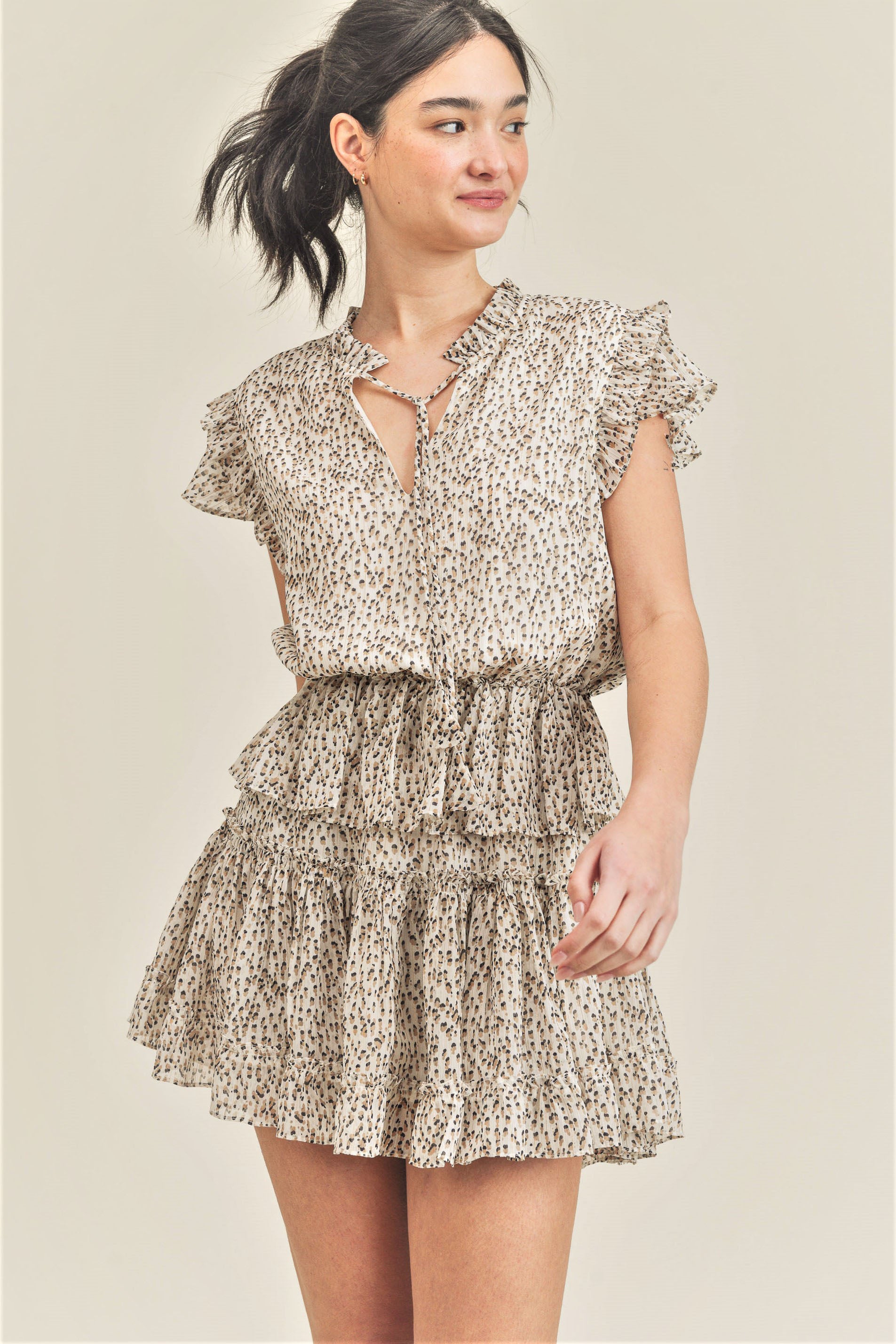 Tiff Ruffle Dress