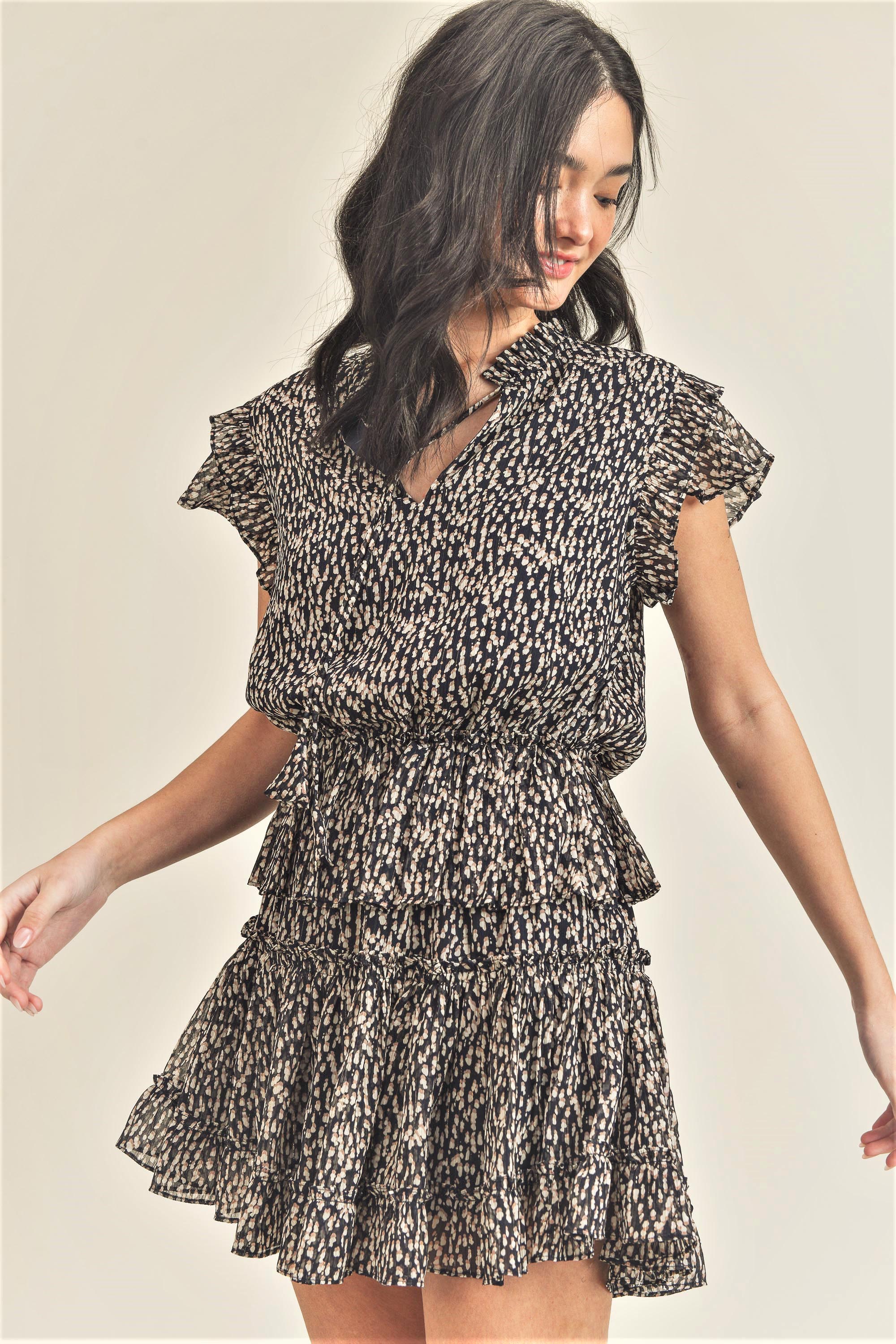 Tiff Ruffle Dress