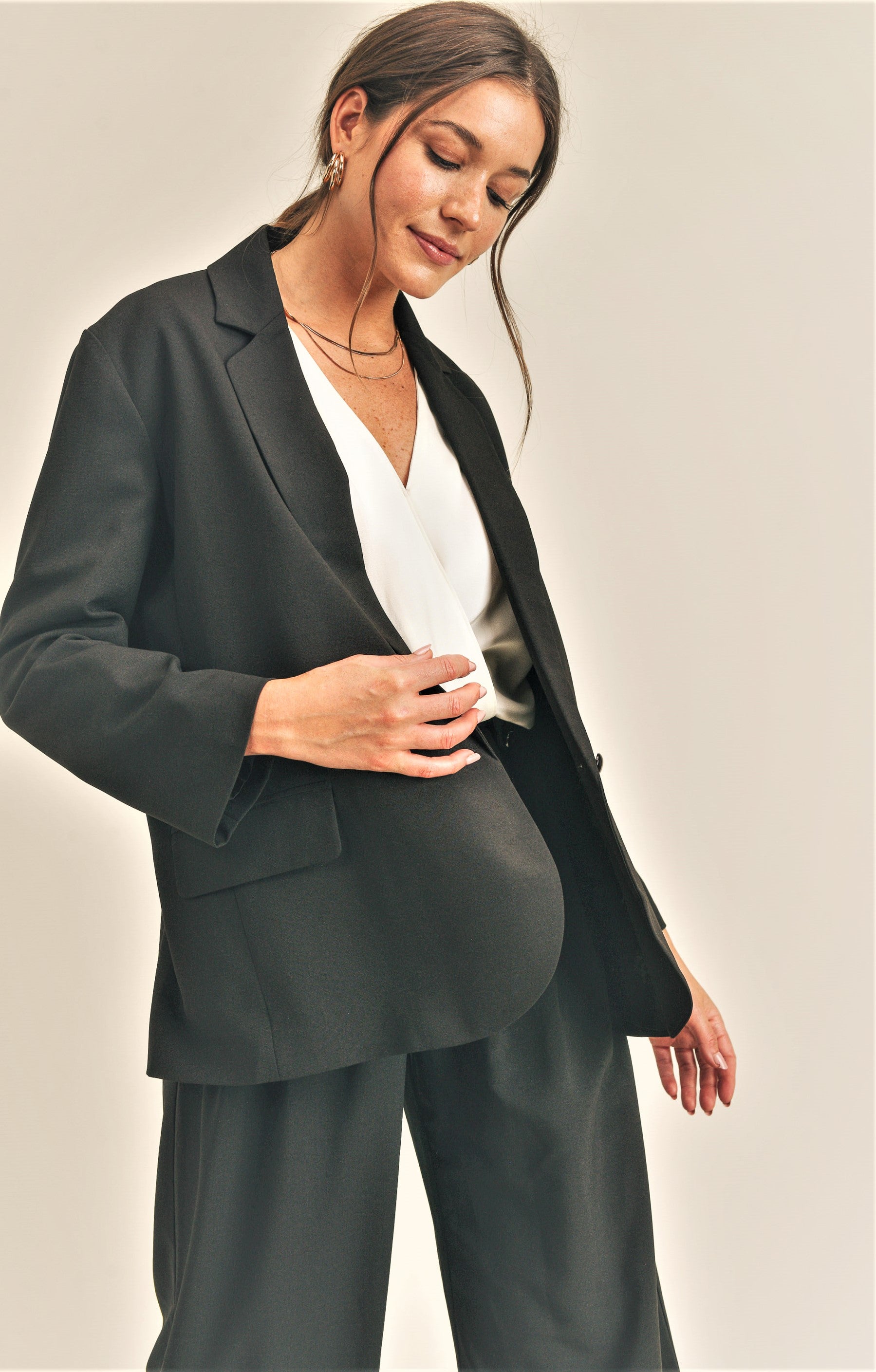 Lori Blazer and Pant Set