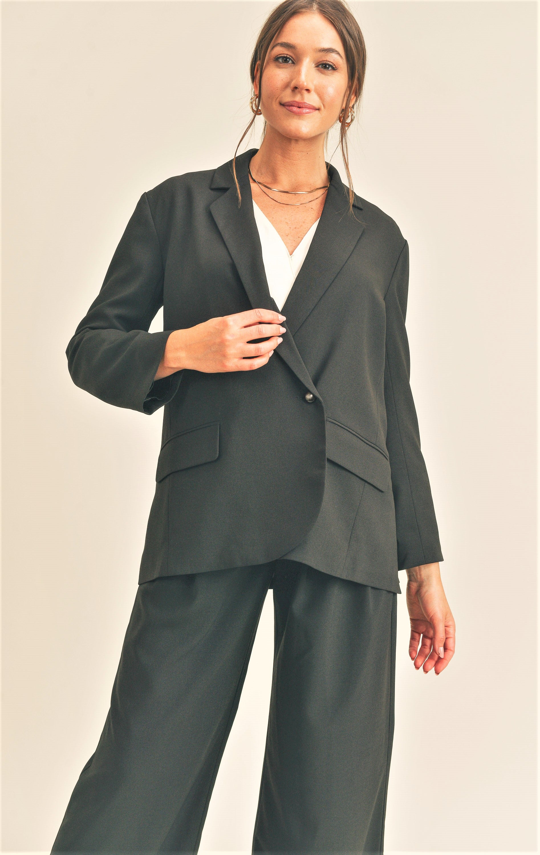 Lori Blazer and Pant Set