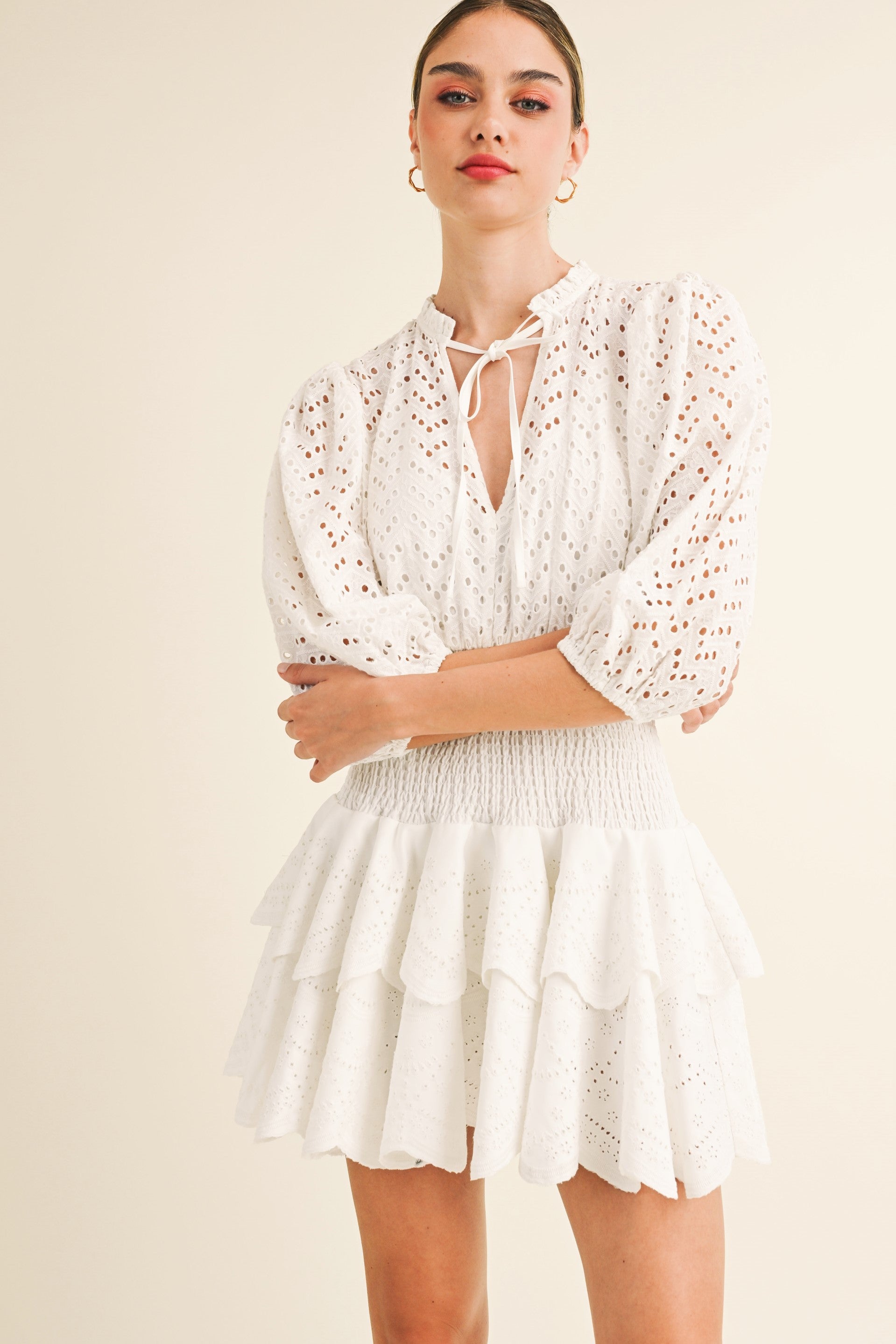Sweet Autumn Smock Dress