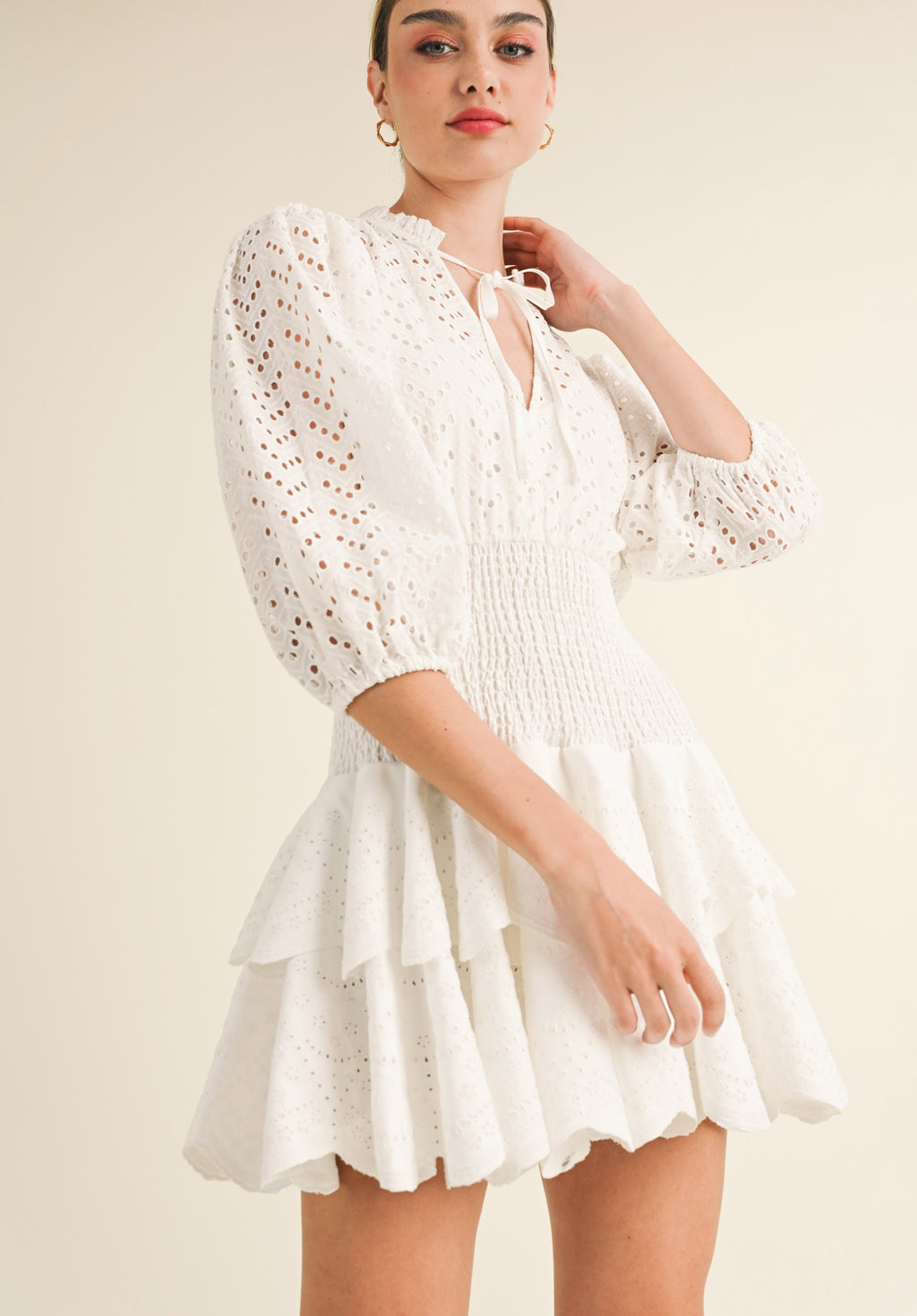 Sweet Autumn Smock Dress