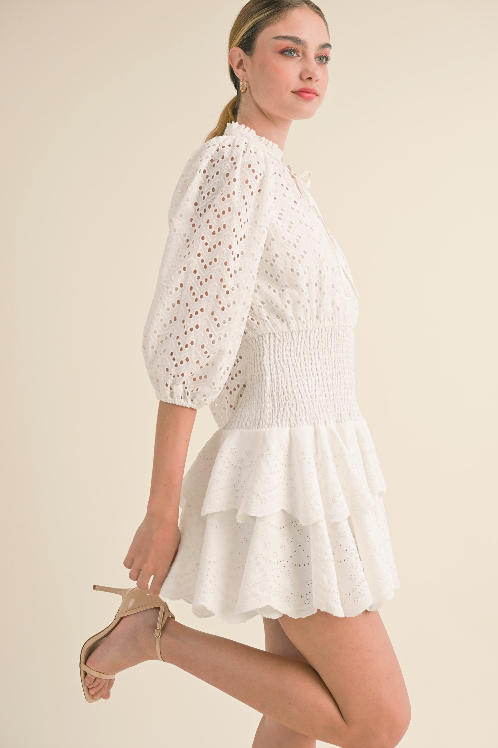Sweet Autumn Smock Dress
