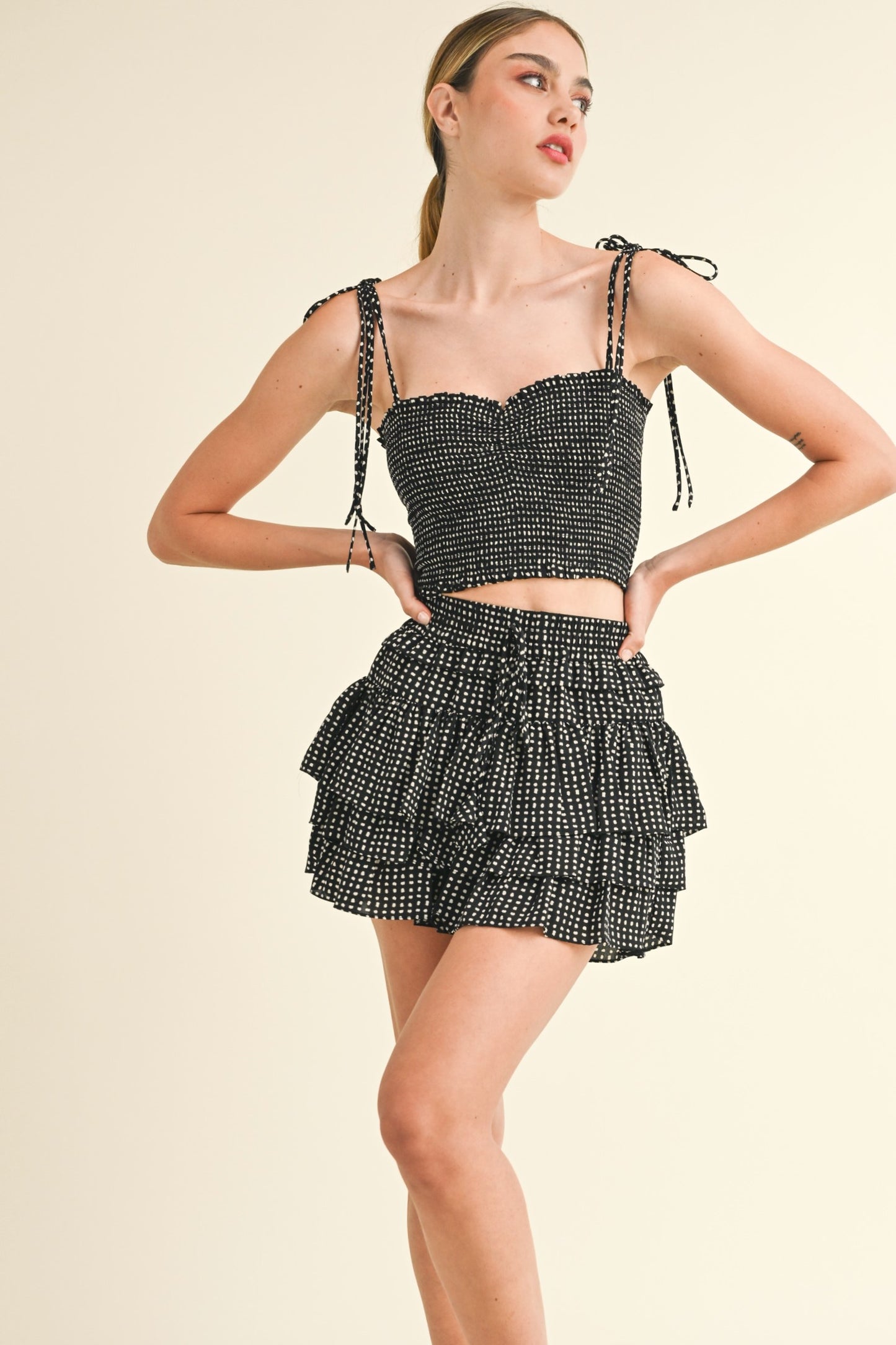 Charlie Dotted Skort