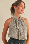 Spotty Halter Top