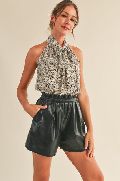 Spotty Halter Top