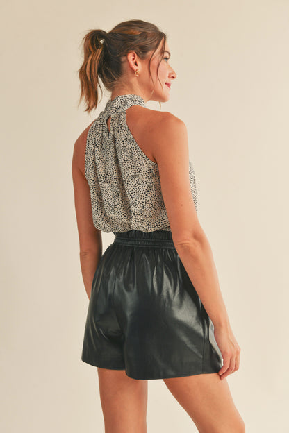 Spotty Halter Top