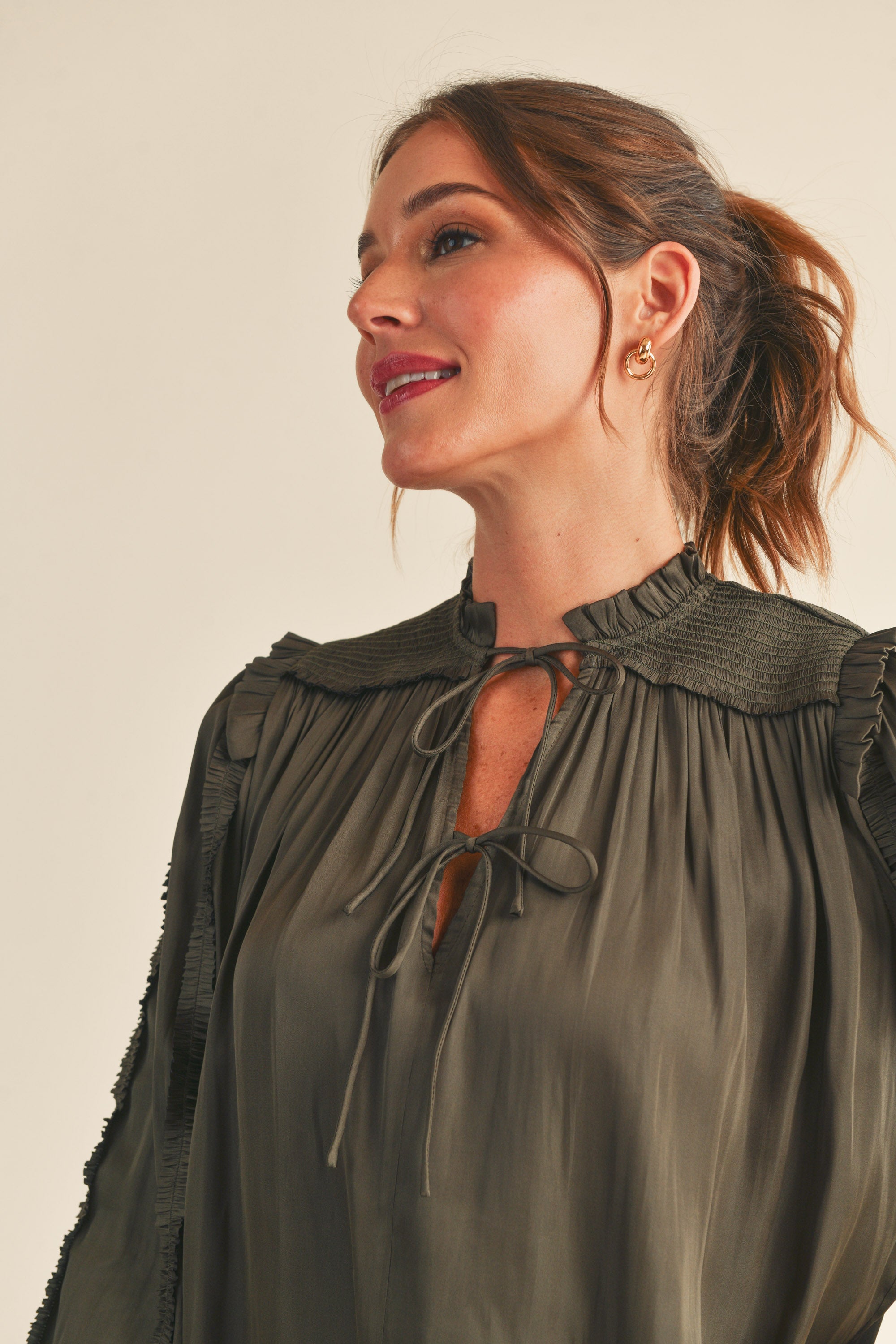 Karissa Ruffle Blouse