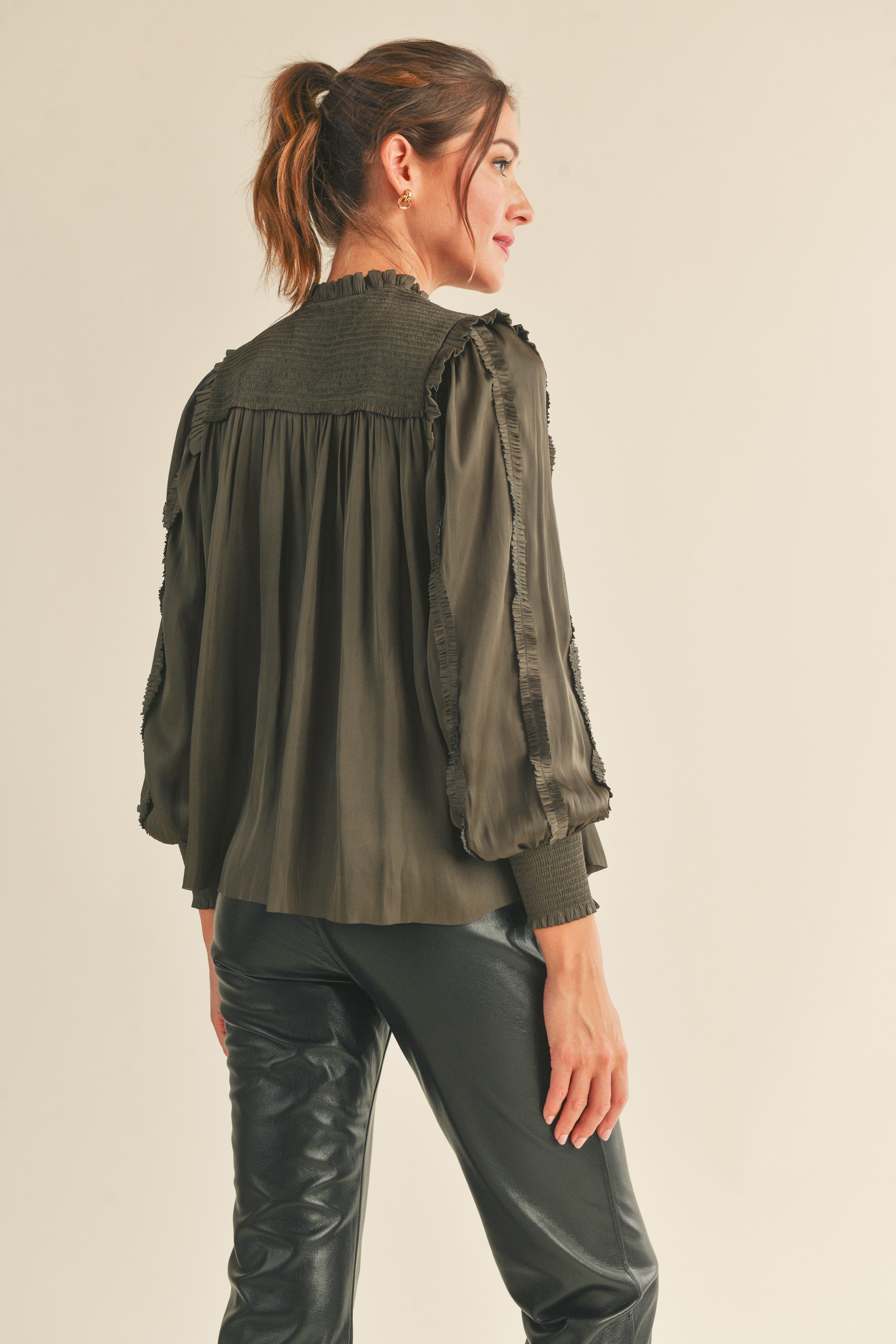 Karissa Ruffle Blouse