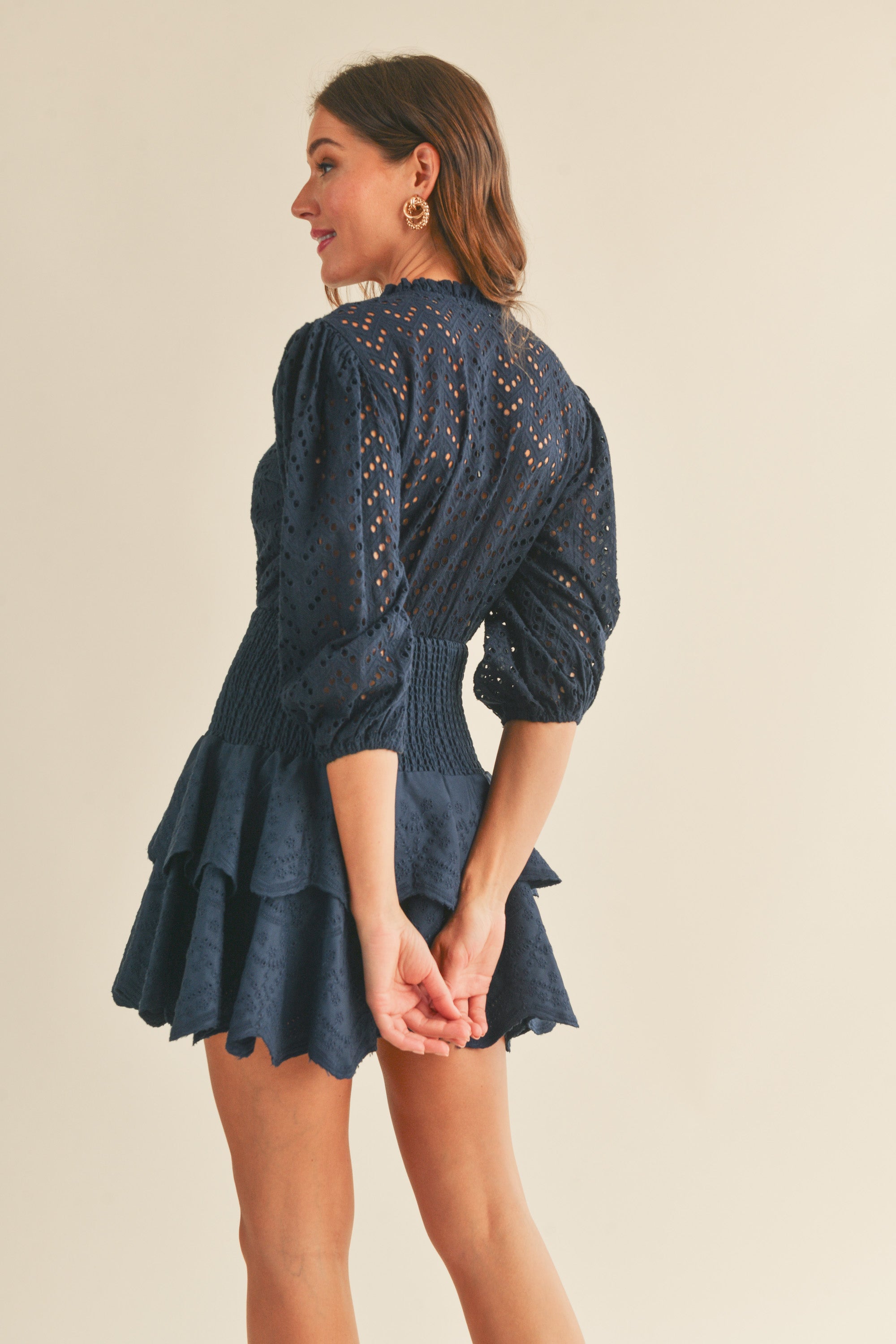 Sweet Autumn Smock Dress