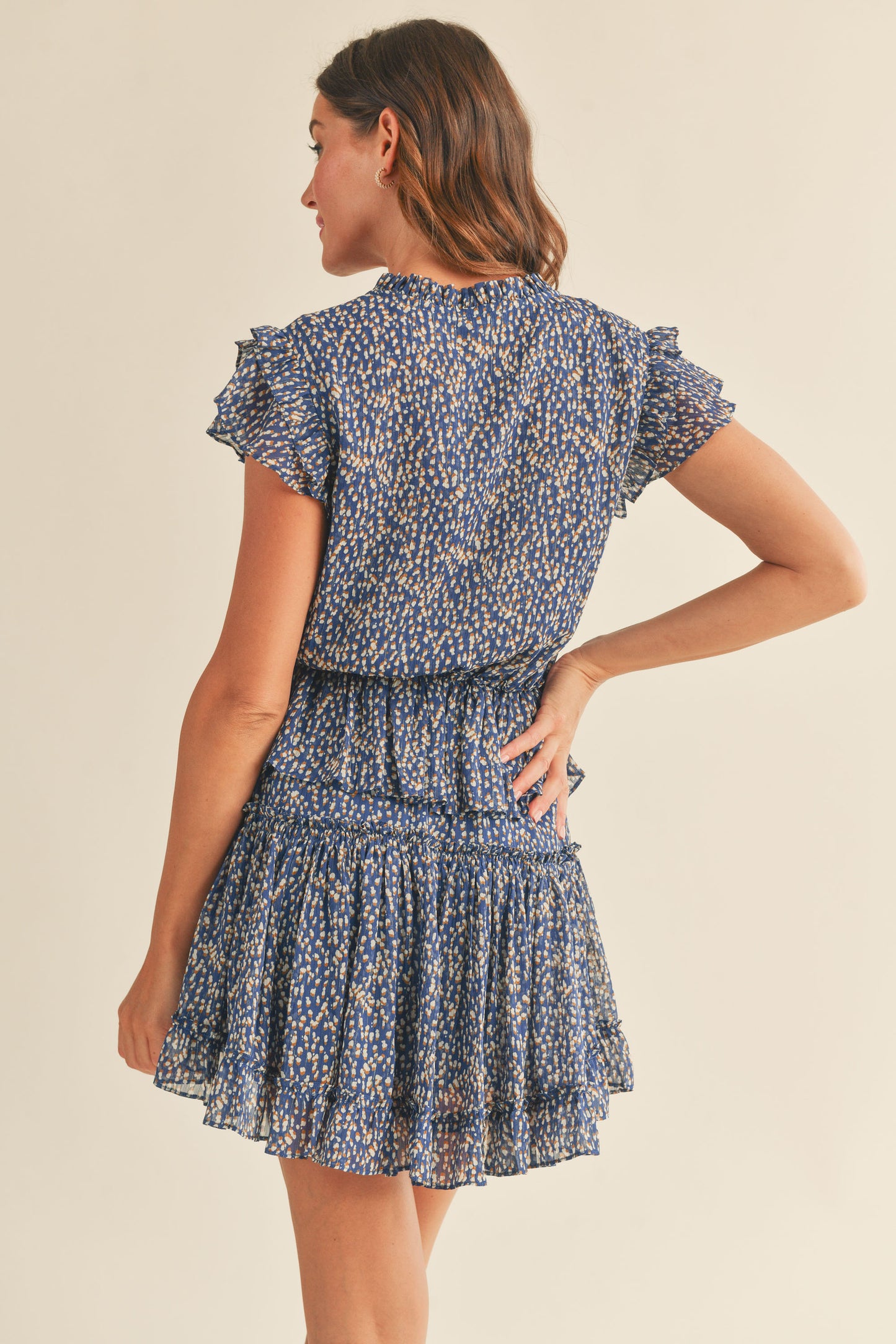 Penelope Short Sleeve Mini Dress