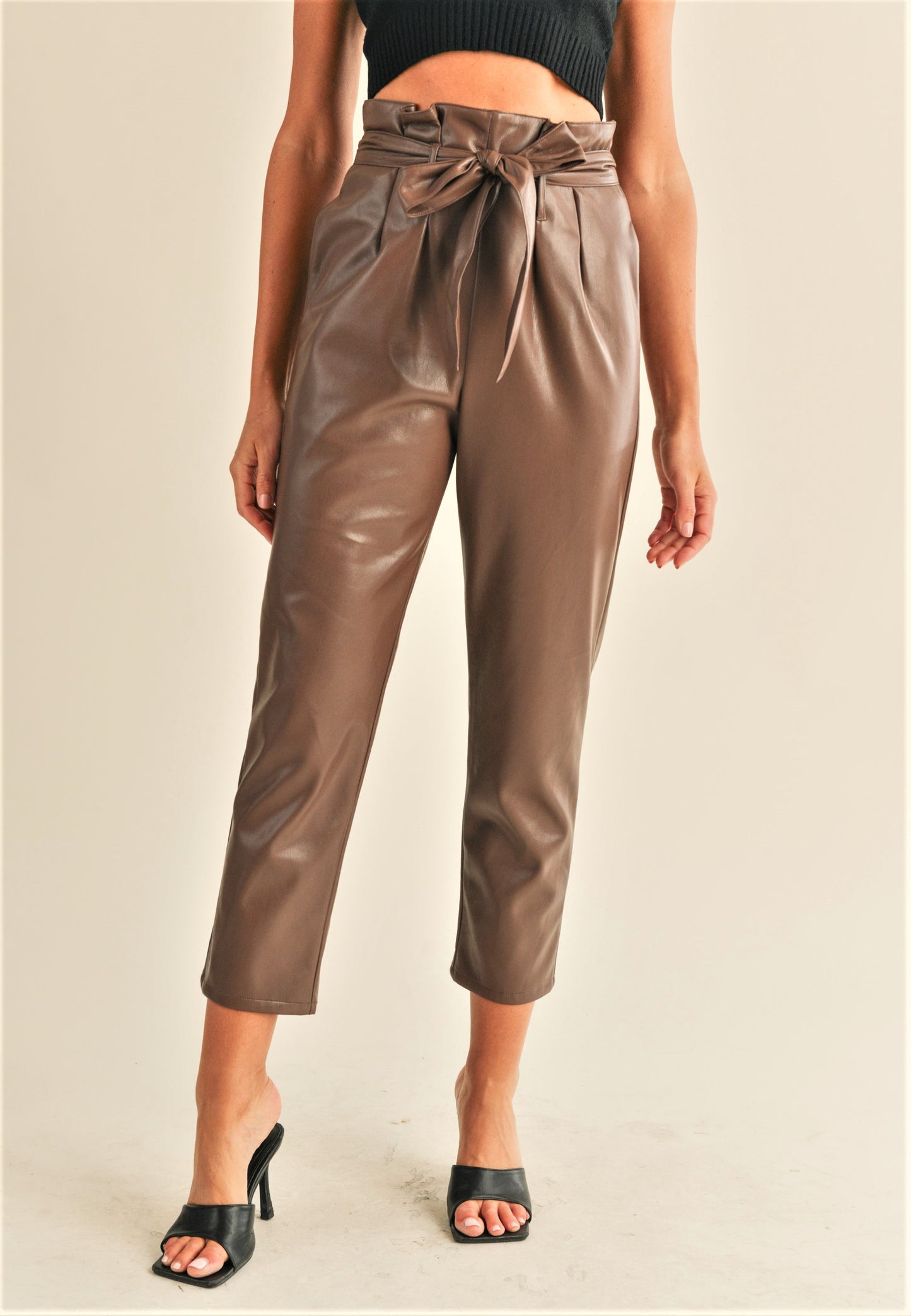 Melani Leather Pants
