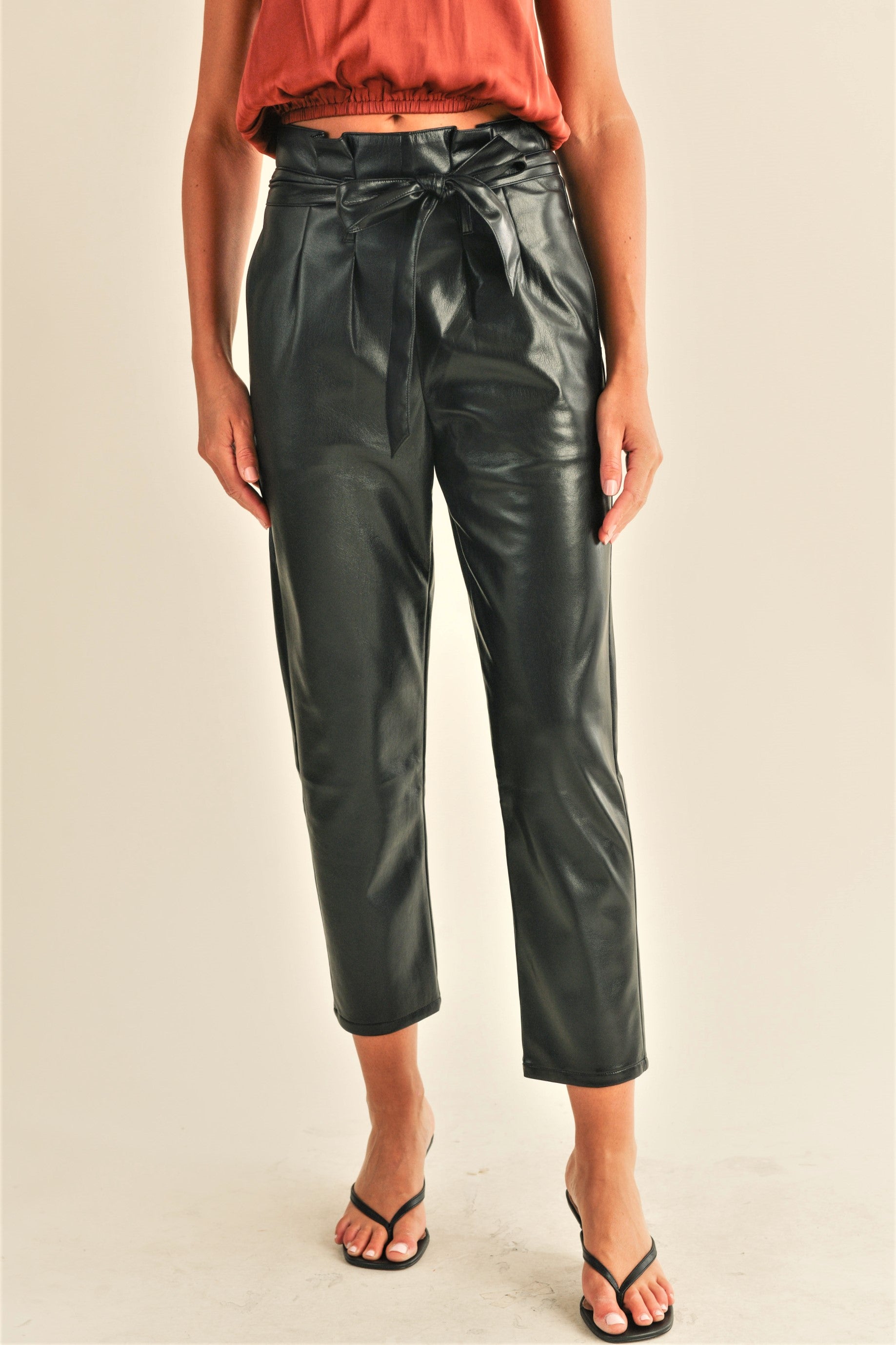 Melani Leather Pants