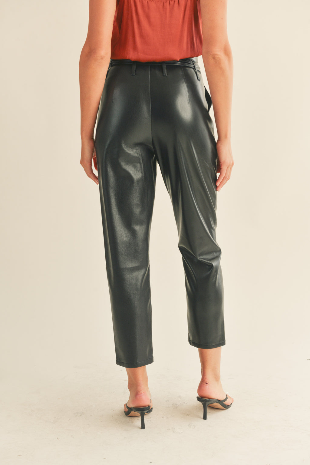 Melani Leather Pants