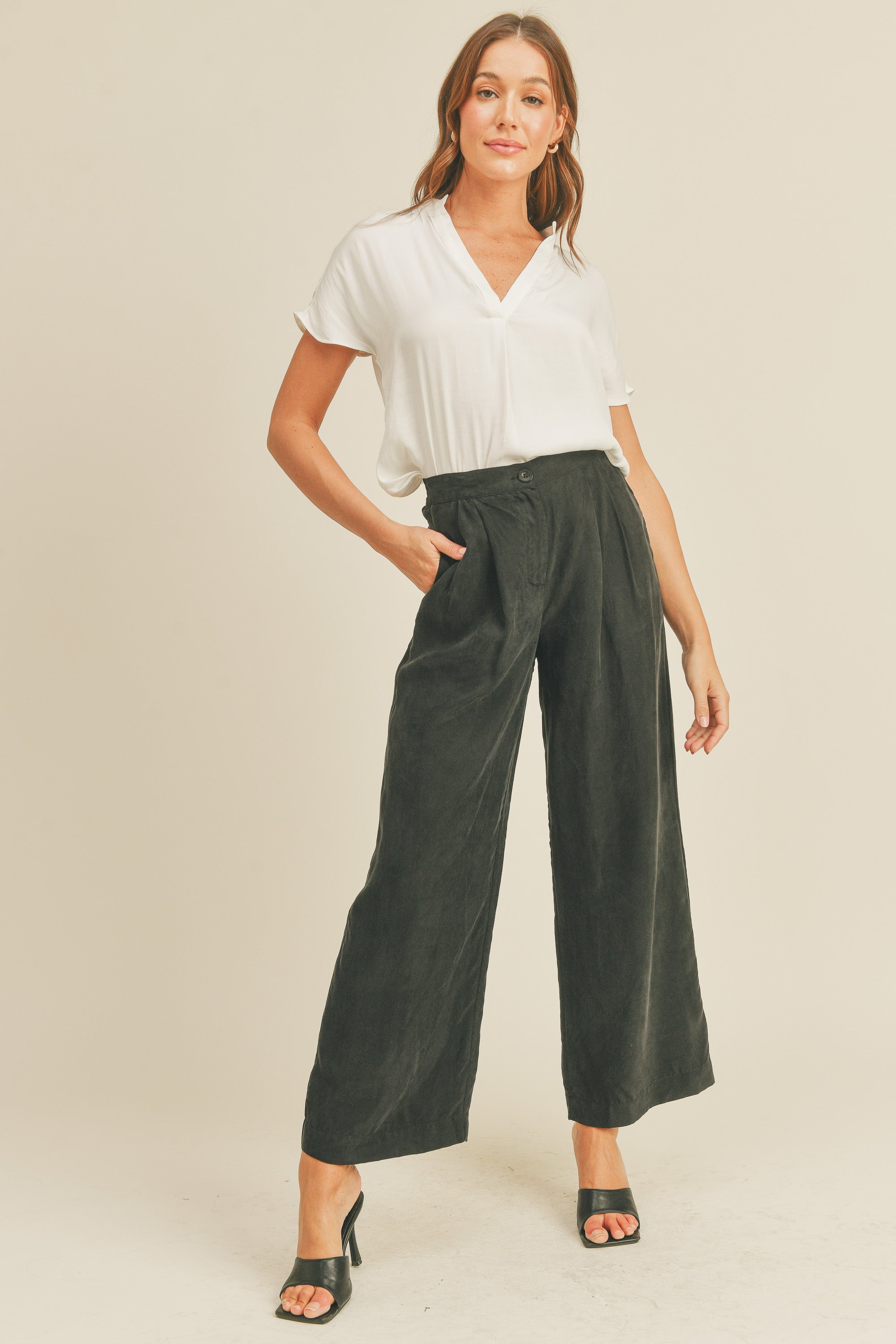 Kate Cupro Straight Pant