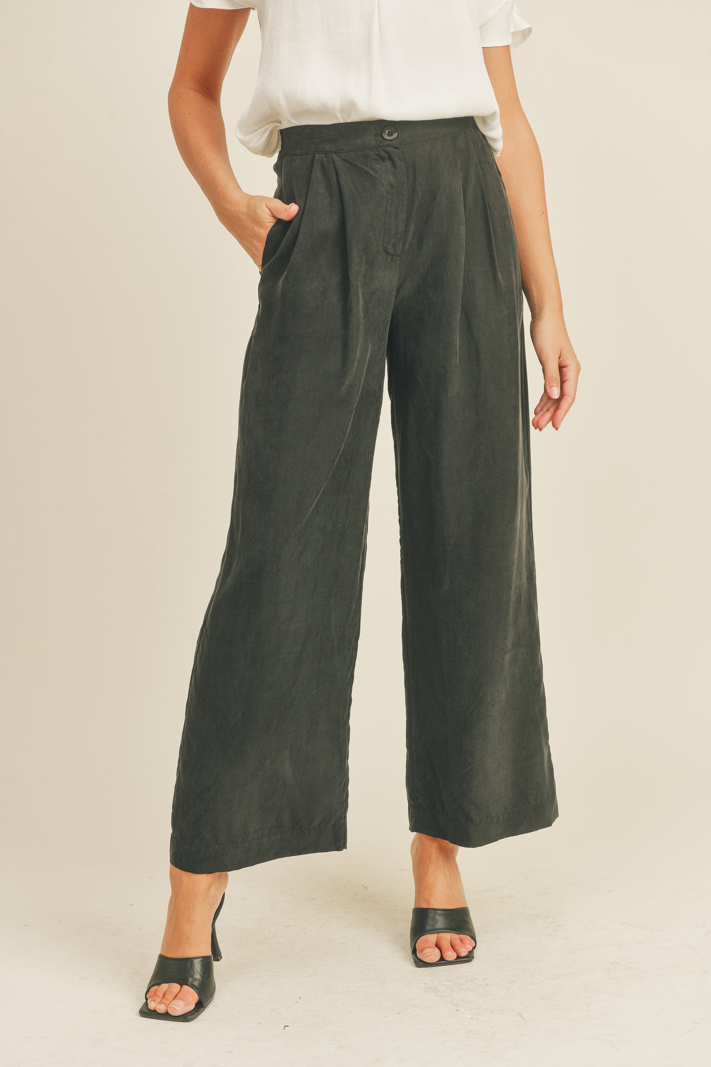 Kate Cupro Straight Pant