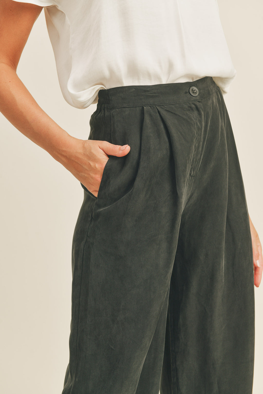 Kate Cupro Straight Pant