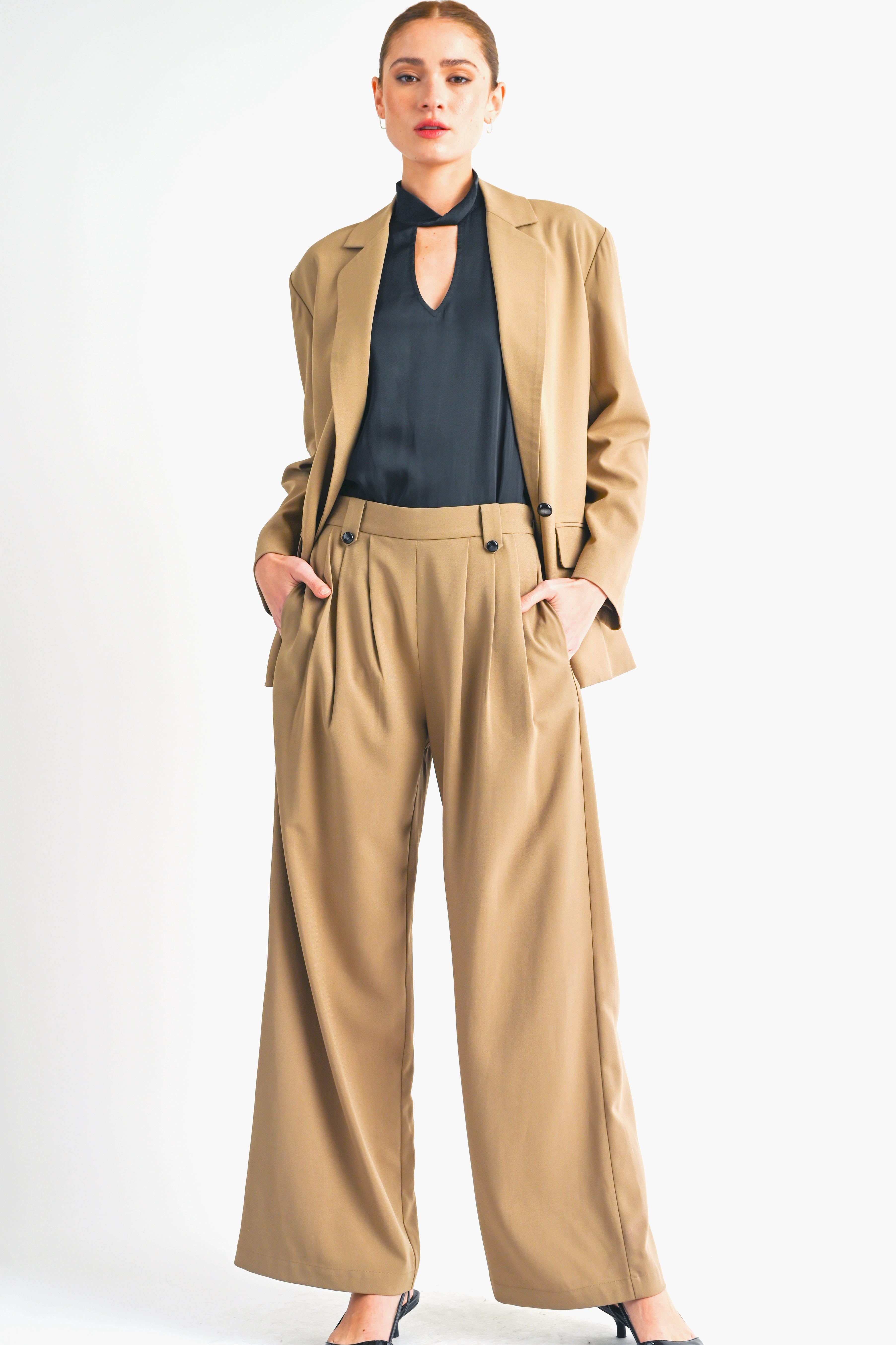Lori Blazer and Pant Set