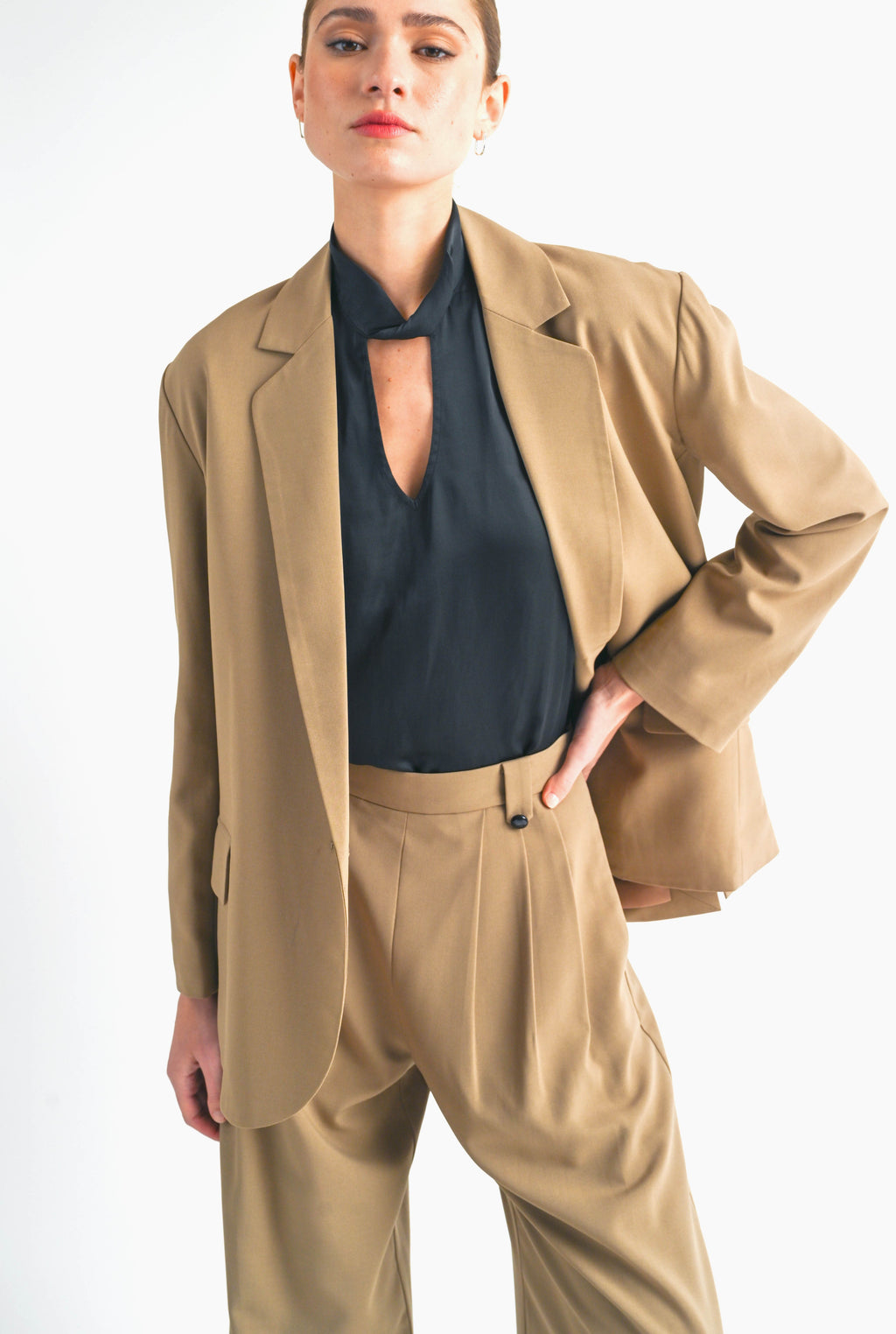 Lori Blazer and Pant Set