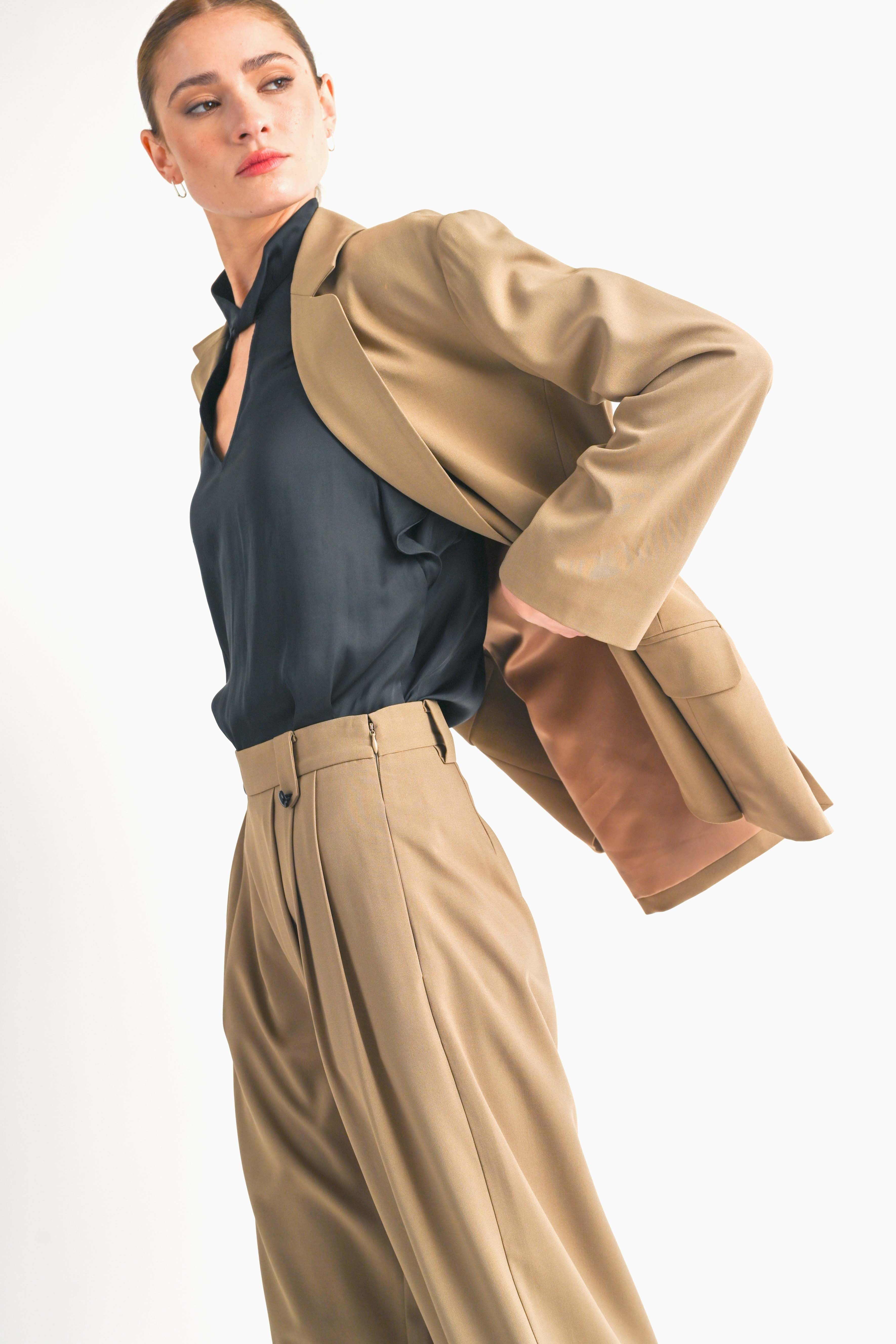 Lori Blazer and Pant Set