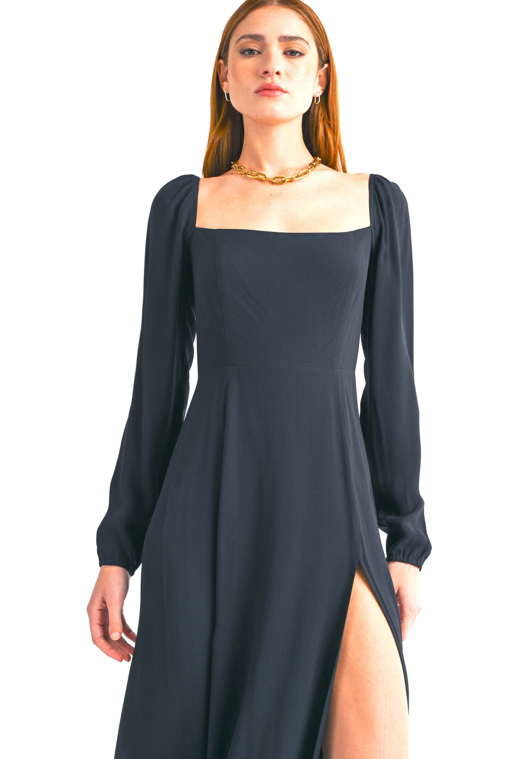 Kendall Long square neck dress