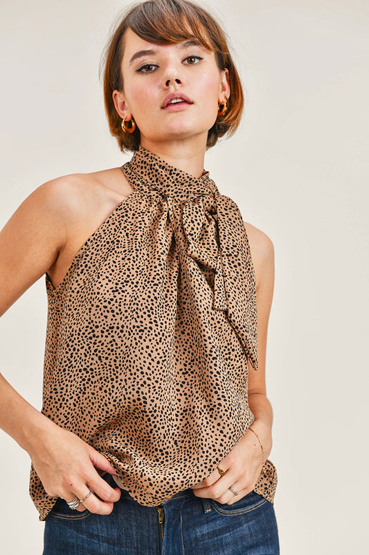 Animal Print Blouse