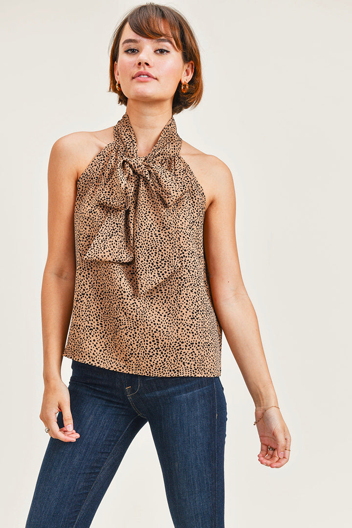 Animal Print Blouse