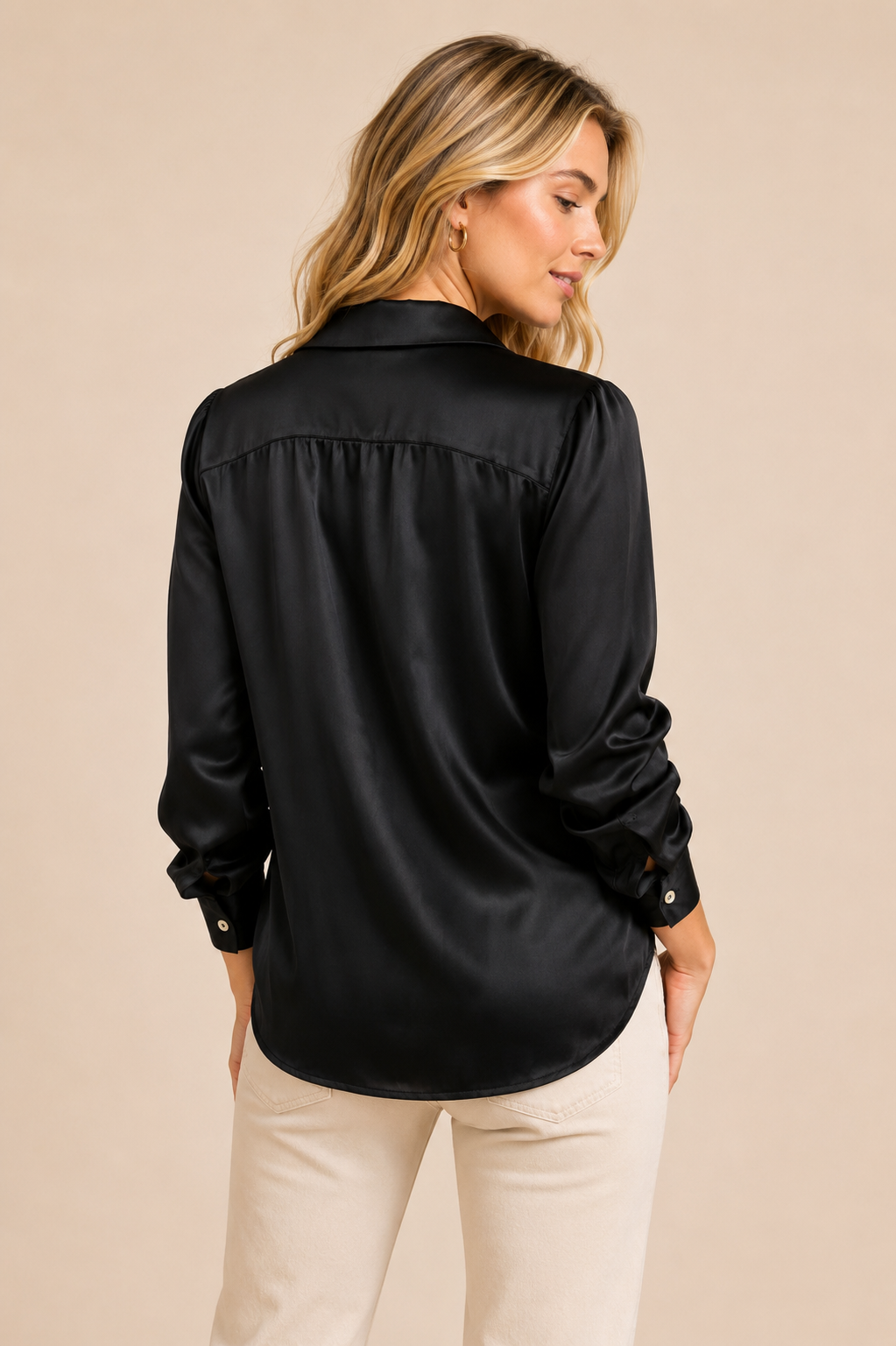 Poppy Button Blouse