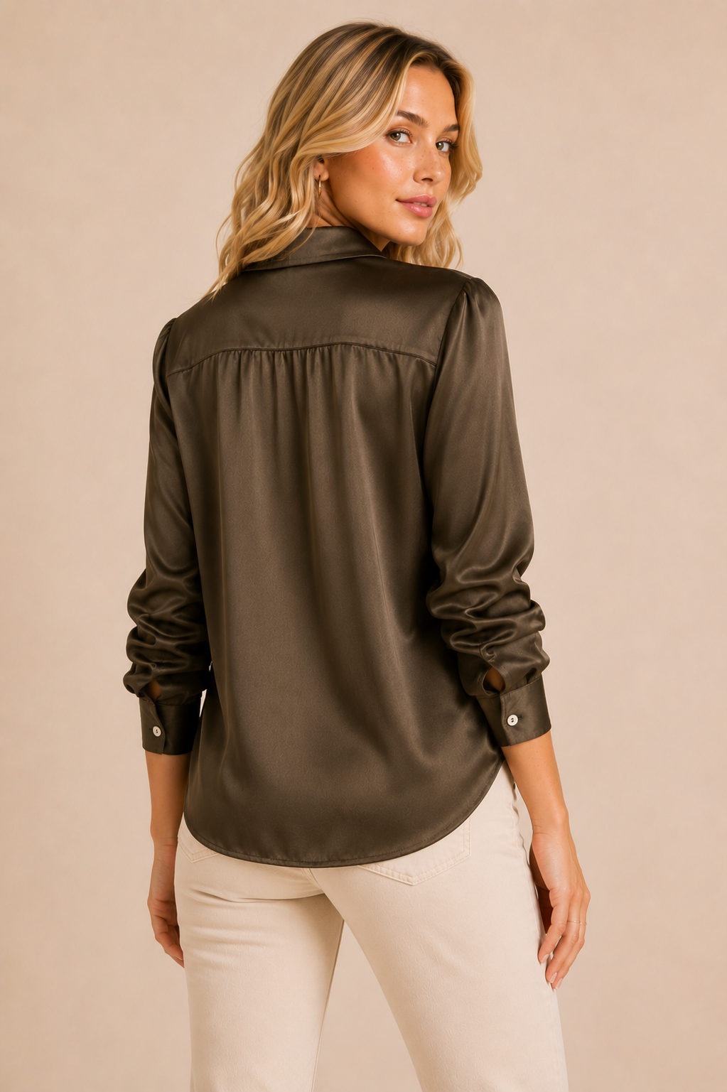 Poppy Button Blouse