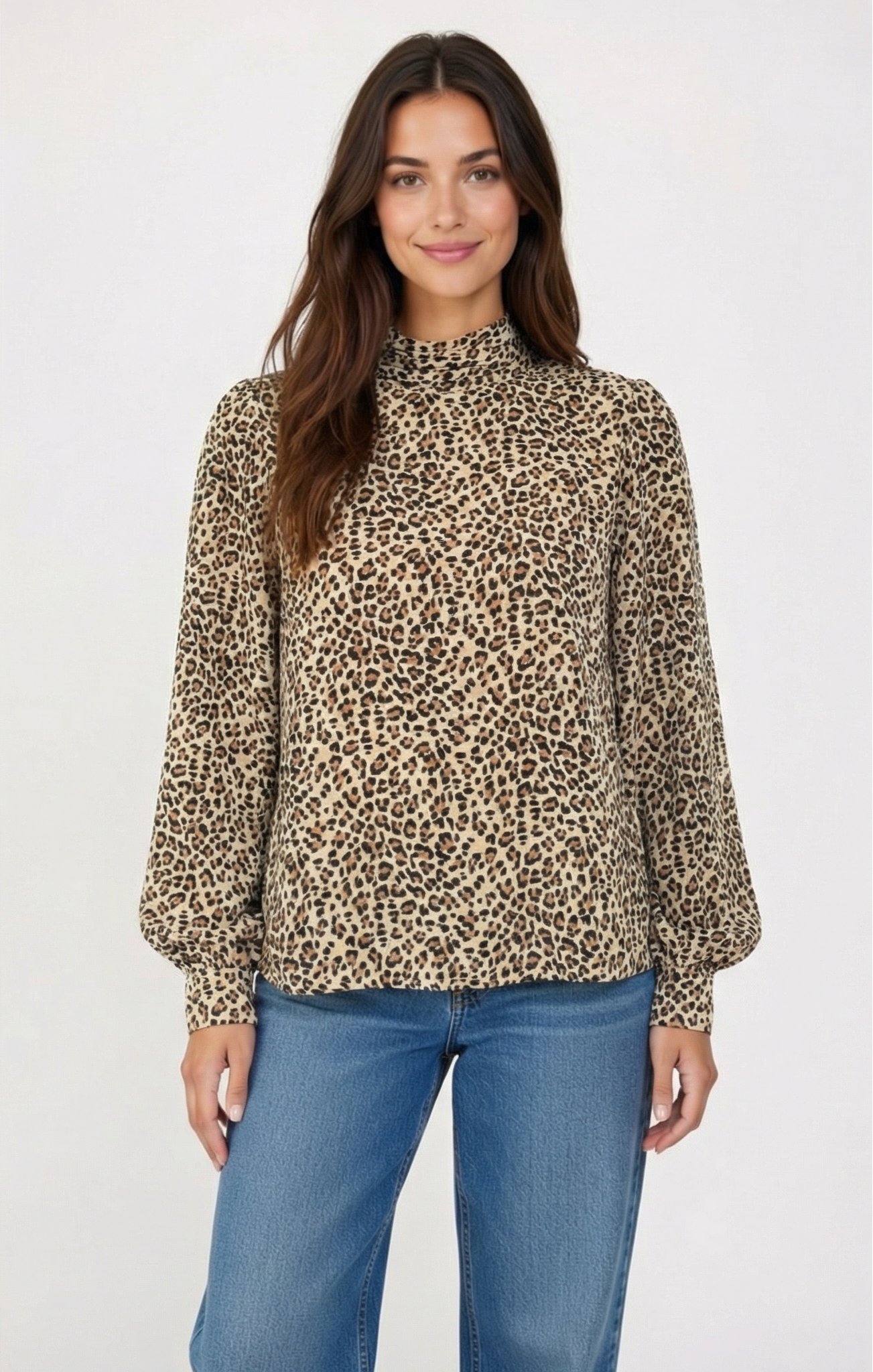 Leopard Blouse