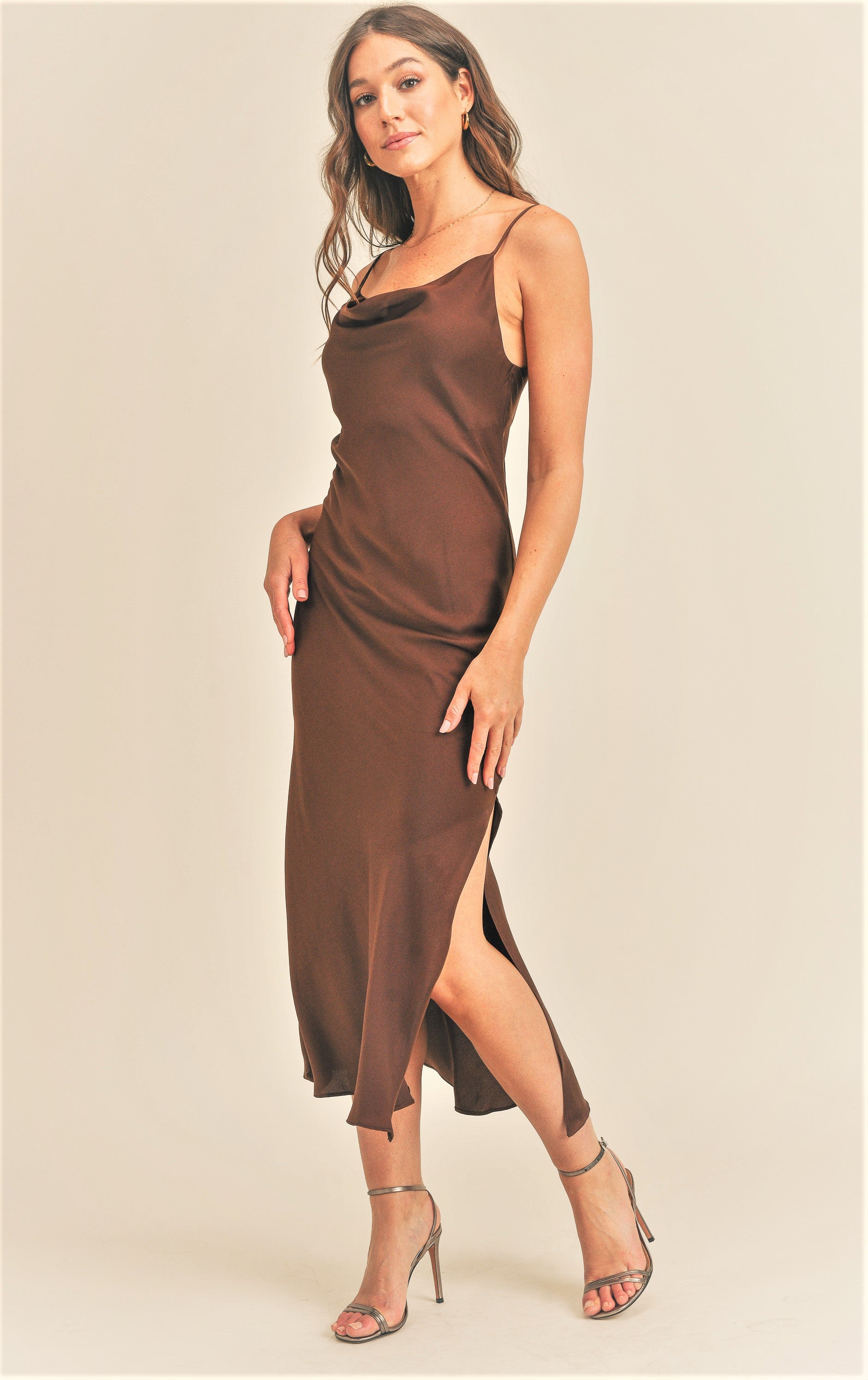 florence silk dress Florence Dress (Sage Silk) Medium
