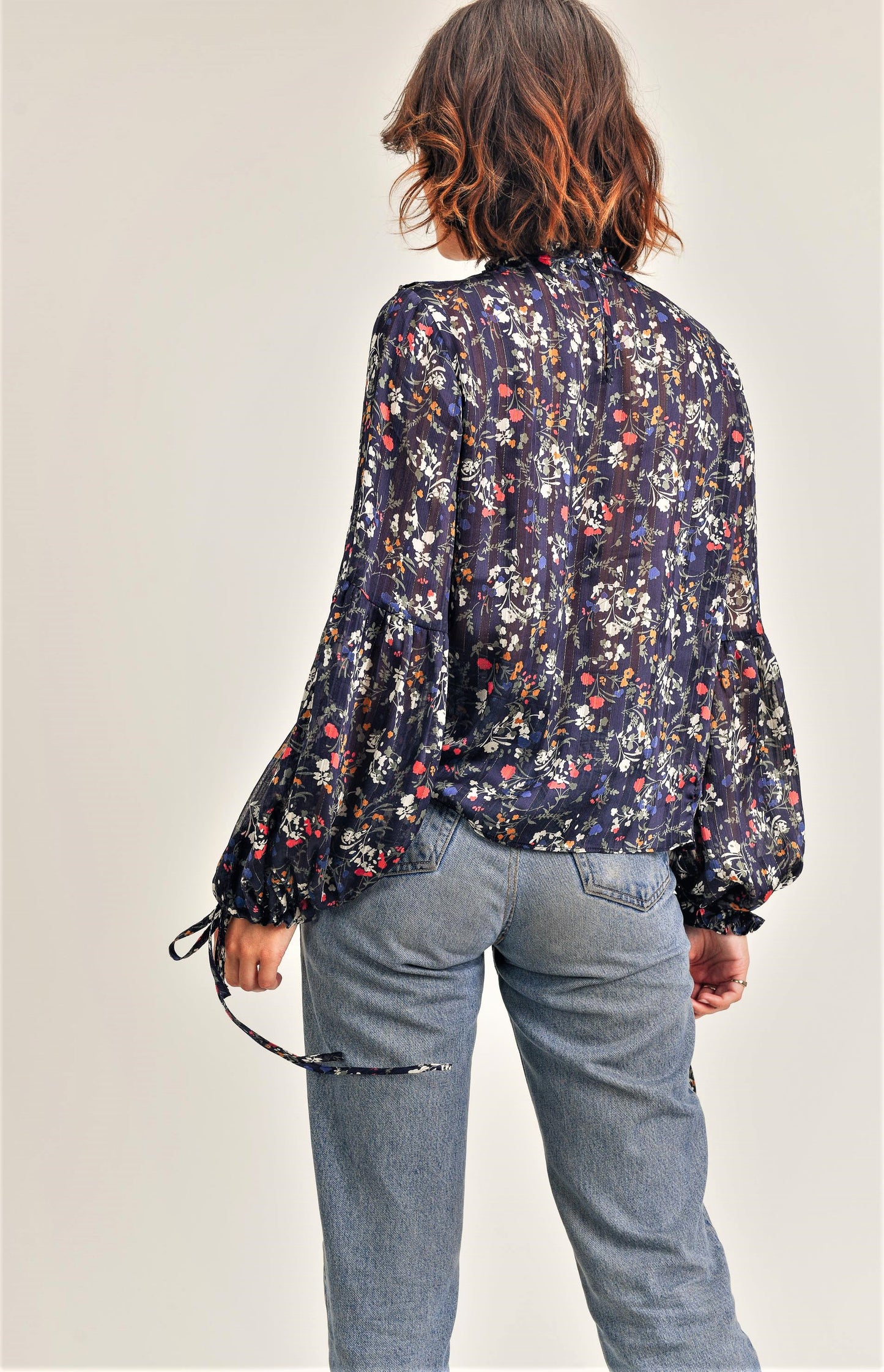 Lora Floral Puff Sleeve Top