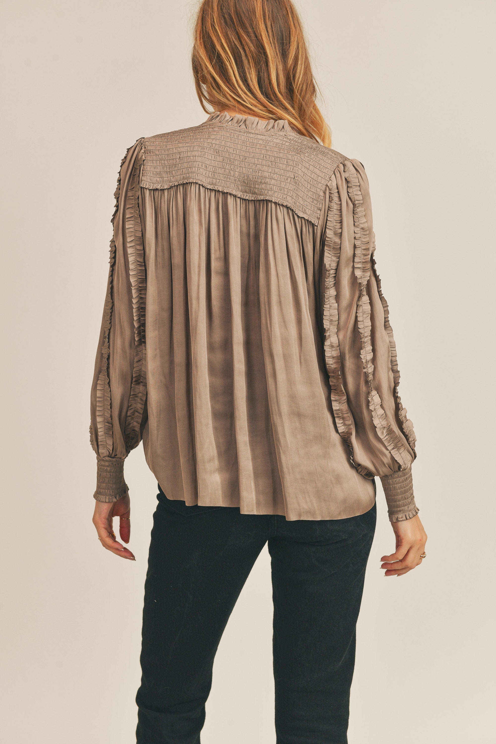 Karissa Ruffle Blouse