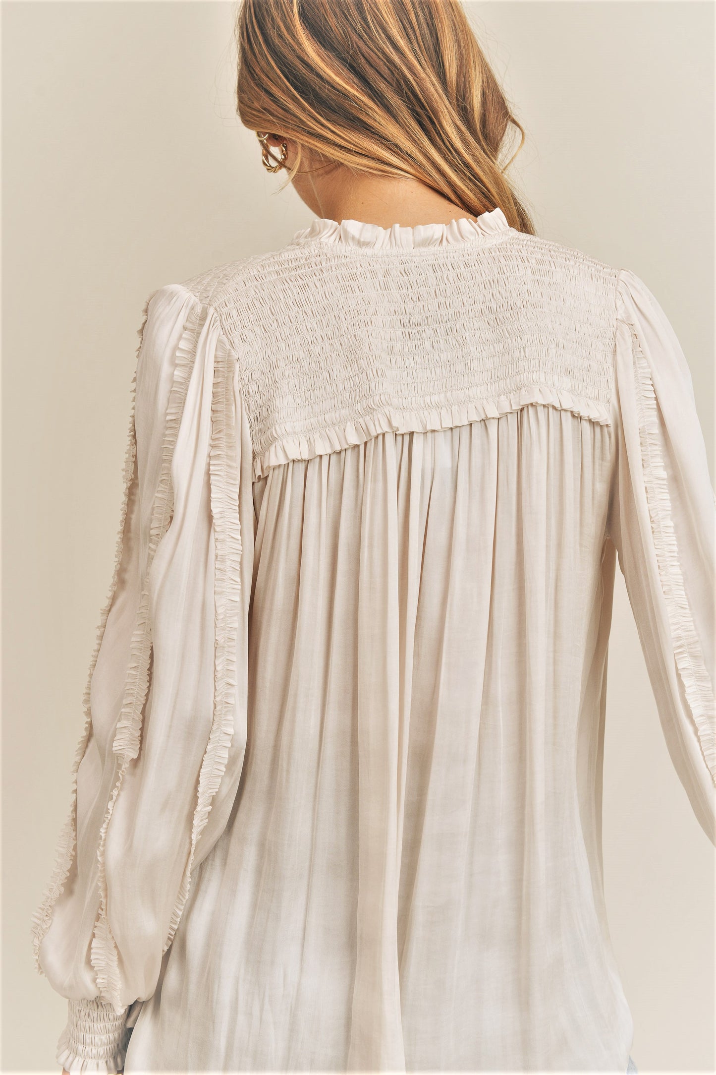 Karissa Ruffle Blouse