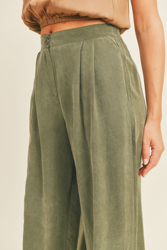 Kate Cupro Straight Pant