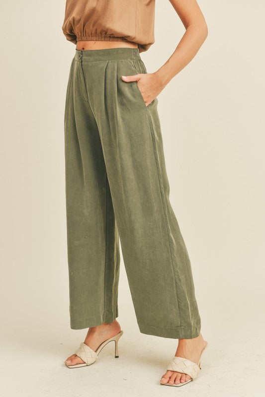 Kate Cupro Straight Pant